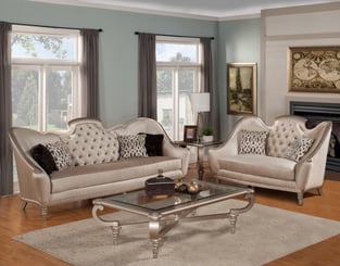 Cream Homey Design  HD-90006 SL Living Room interior