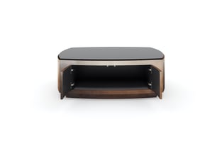 Brown, Smoked Caracole CLA-020-402-Set-2 Accent Tables interior