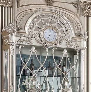 Dining Room  Antique Silver Homey Design  photo