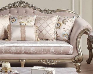 Champagne Cosmos Furniture Ariana-Sofa Living Room interior