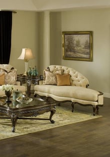 Living Room  Dark Brown, Cream Benneti image