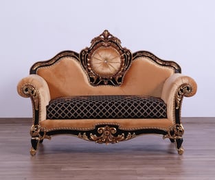 Order Gold, Antique, Silver, Black European Furniture 41024-Set-2 Living Room now