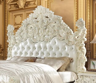 Buy White, Gold Homey Design  Bedroom 