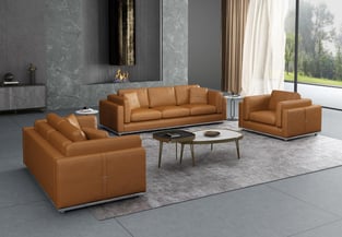 Living Room  Cognac European Furniture photo