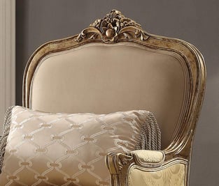 Order Gold, Champagne Homey Design  HD-2626-SSET3 Living Room now