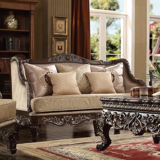 Buy Brown, Antique, Pearl, Dark Cherry Homey Design  Living Room 