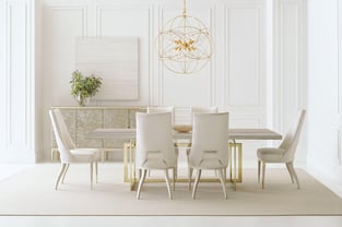 Gold, Stone Caracole CLA-019-203 Dining Room interior