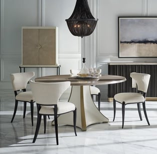 Dining Room  Beige, Pearl, Gray Caracole image