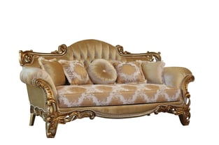 Buy Brown, Gold, Silver European Furniture Living Room 