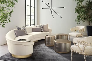 Living Room  Gold, Cream Caracole photo