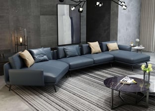 Living Room  Gray European Furniture photo