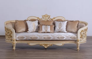 Living Room  Beige, Gold, Antique European Furniture image