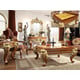 Thumbnail of Accent Tables  Gold, Light Cherry, Amber Homey Design  photo