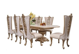 Dining Room  Beige, Gold Homey Design  image