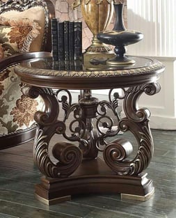 Accent Tables  Brown, Cherry Homey Design  photo