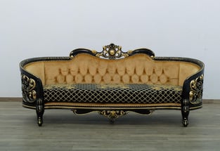 Buy Gold, Antique, Black European Furniture Living Room 