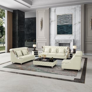 Living Room  Off-White European Furniture image