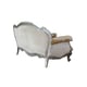 Luxury Antique Silver Wood Trim SERENA Sofa Set 4 Pcs EUROPEAN FURNITURE Classic