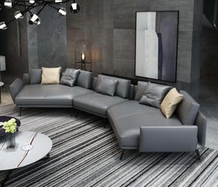 Living Room  Gray, Smoked European Furniture photo