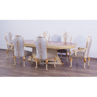 Dining Room  Beige, Gold, Pearl European Furniture image