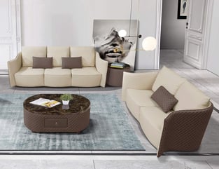 Living Room  Taupe, Light Grey European Furniture image