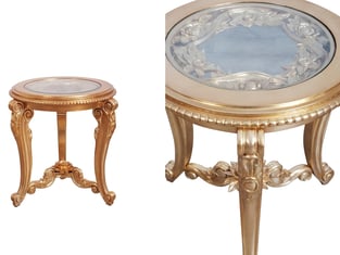 Accent Tables  Gold, Antique, Red European Furniture photo