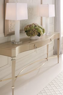 Buy Gold, Pearl Caracole Accent Tables 