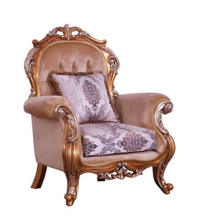 Buy now Gold, Antique, Silver, Black European Furniture 38996-Set-4