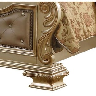 Order Gold Cosmos Furniture Miranda-Q-Set-6 Bedroom now