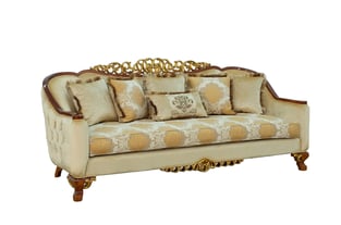 Living Room  Brown, Gold European Furniture image