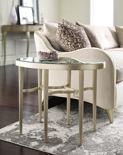 Buy Silver, Taupe Caracole Accent Tables 