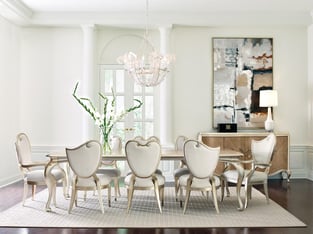 Dining Room  Brown, Gold Caracole image