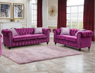 Living Room  Purple Cosmos Furniture image