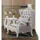 Pearl White Finish Wood Sofa Set 5Pcs Traditional Cosmos Furniture Juliana