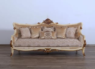 Living Room  Beige, Gold, Antique European Furniture image