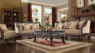 Living Room  Brown, Antique, Pearl, Cappuccino Homey Design  image