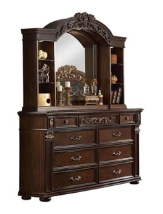 Cherry Cosmos Furniture Aspen-K-Set-6 Bedroom interior