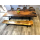 Epoxy River Dining Table European Furniture Pacific WVT0041-110-T