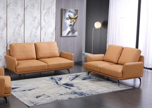 Living Room  Cognac European Furniture photo