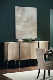 Bronze, Gold, Taupe Caracole CLA-419-211 Dining Room interior