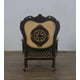 Luxury Black & Gold Damask ROSELLA Sofa Set 3Pcs EUROPEAN FURNITURE Classic