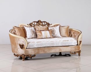 Living Room  Beige, Gold, Antique European Furniture photo