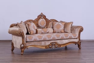 Order Brown, Gold, Silver European Furniture 41026-S Living Room now