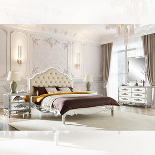 Buy Cream, Antique Silver Homey Design  Bedroom 