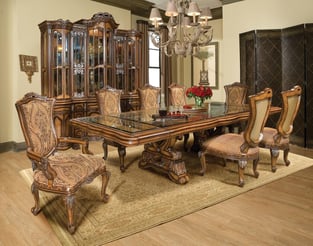 Buy Dark Brown, Walnut Homey Design  Dining Room 