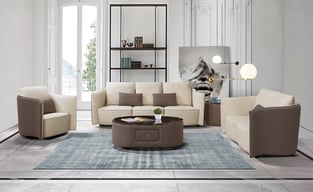 Living Room  Taupe, Light Grey European Furniture image