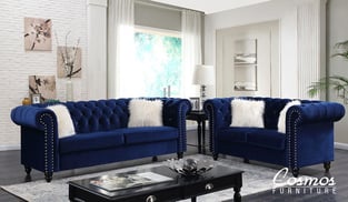 Blue Cosmos Furniture MAYALOVESEAT Living Room interior