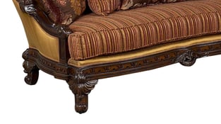 Buy Gold, Dark Brown, Golden Brown Benneti Living Room 