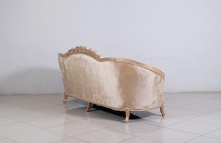 Buy Champagne, Off-White, Copper European Furniture Living Room 