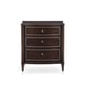 Mocha Walnut & Soft Silver Paint Nightstand Set 2Pcs SUITE YOURSELF by Caracole 